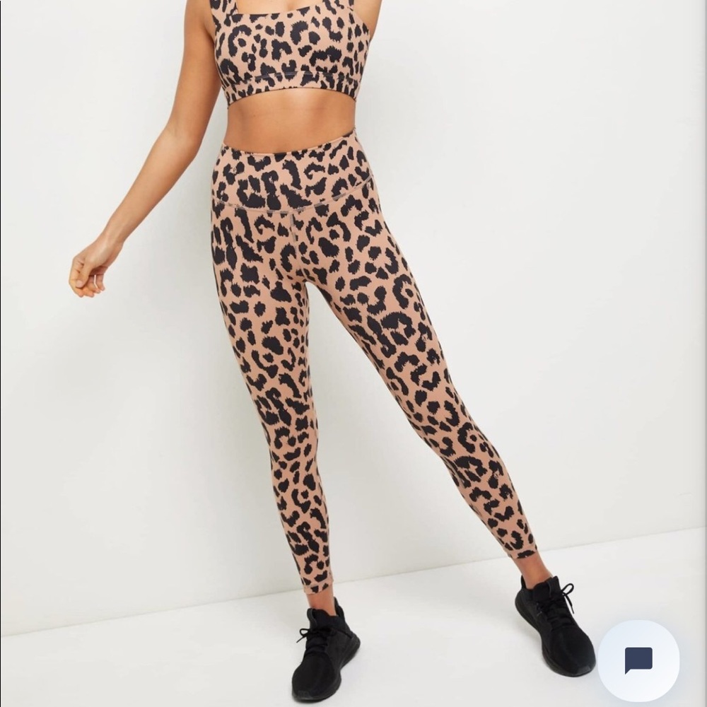 Authentic ALLFENIX oversized cheetah 7/8 legging